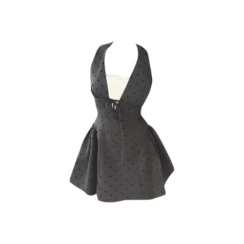 BIFH Серые Женские Платья без рукавов