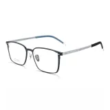 Синий и серебристый