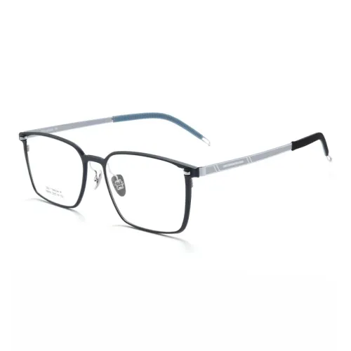 PSACSS Алюминий Магний Сплав Квадратные Оправы для Очков Унисекс