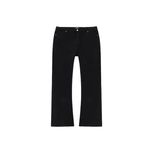 GUAISHOUSHIYANSHI Черный Высококалорийный Версия Мужские Джинсы