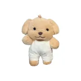 Белая подвеска в виде пуделя