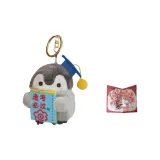 Успех на экзаменах Пингвин+3D Поздравительная открытка