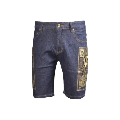 CHENYING Blue Men's Denim Shorts CHENYING Синий Мужские Джинсовые Шорты