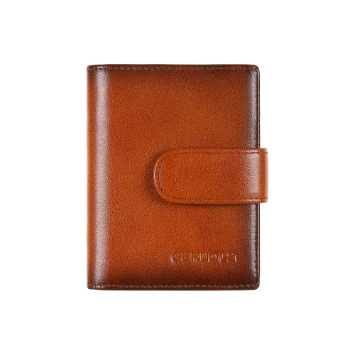 Gorora Коровья кожа Держатель для карт Унисекс Желтый Коричневый Кофейный Синий Серый Классический Черный Бургунди Розовый Фиолетовый