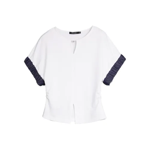 ELLE Белые Женские Футболки