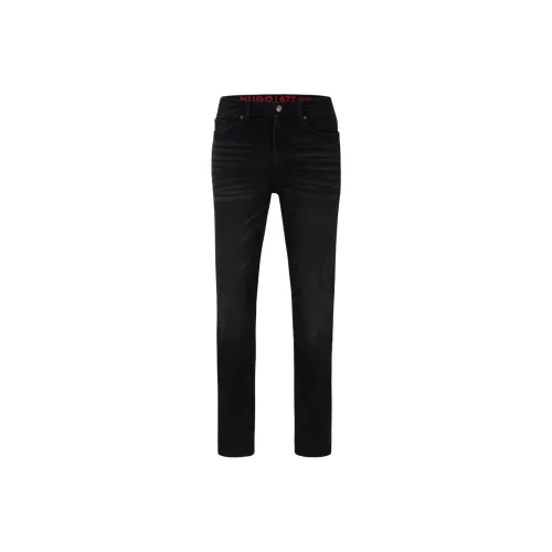 Hugo Boss Черные Мужские Джинсы