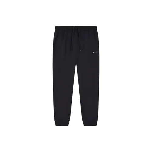 PEAK Вязаные тренировочные брюки мужские черные