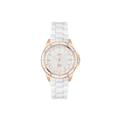 LACOSTE Кварцевые часы механизм 36 мм белый циферблат женские часы