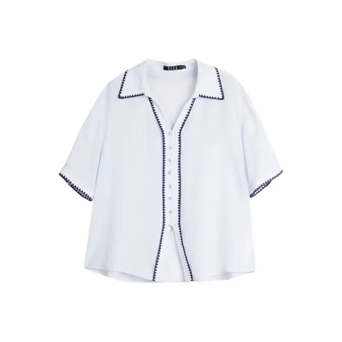 ELLE Синие Женские Рубашки