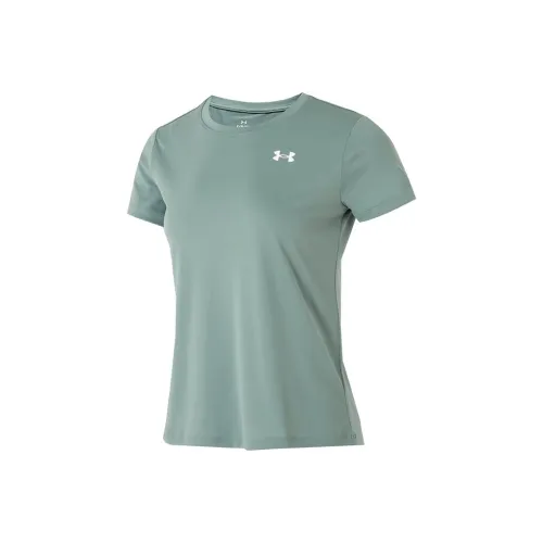 Under Armour T-Shirt Женская Зеленая