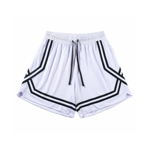 KPADB Белые Унисекс Баскетбольные Шорты