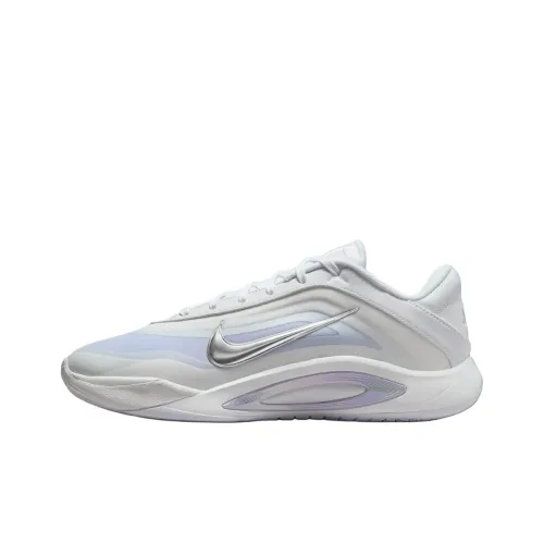 Nike A'One Slip Resistant Abrasion Resistant Low Топ Баскетбольные кроссовки Женские Белые