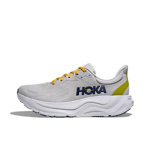 HOKA ONE ONE Arahi 8 Амортизирующие беговые кроссовки с противоскользящим эффектом мужские серый и белый