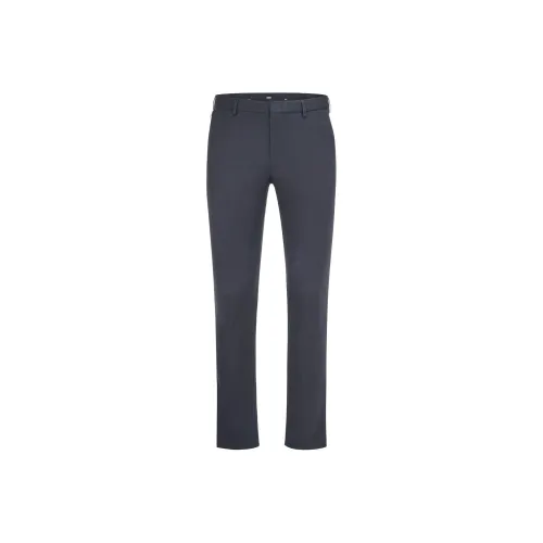 Hugo Boss Темно-серые мужские брюки для костюма