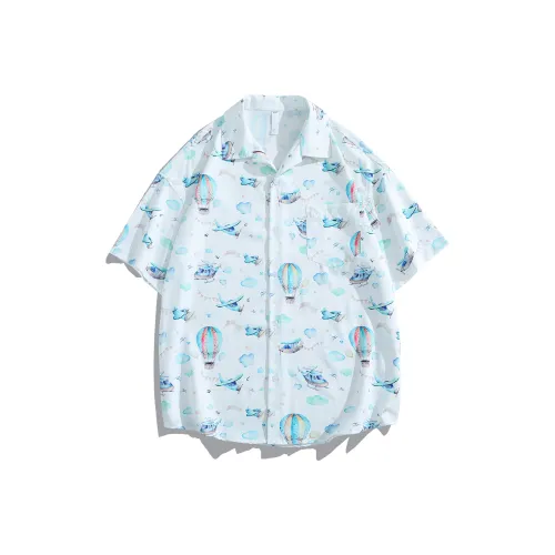 Lind Erki Palawan Белая Унисекс Рубашка