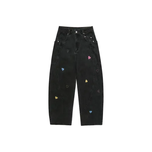 Guuka Черные Унисекс Повседневные Брюки