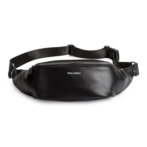 Mulinsen ПУ (полиуретан) Sling Сумка Мужская Черная