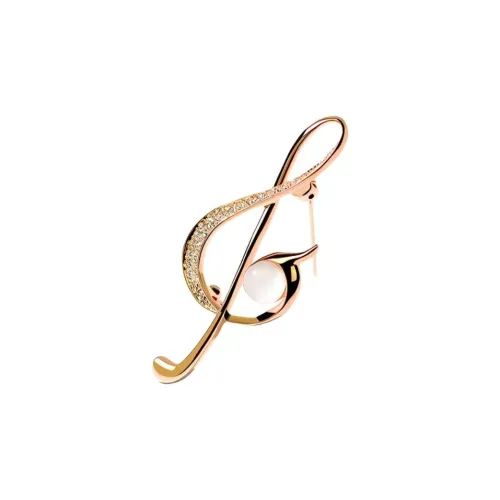 NUANTONG Броши с синтетическим кубическим цирконием Женские