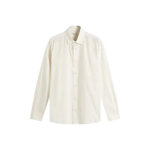 SAINT LAURENT Рубашка Мужская Белая