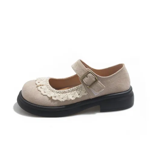 Be Good Грубый каблук Туфли Мэри Джейн Женские