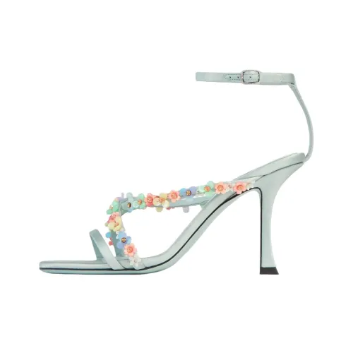 Jimmy Choo Blanche One Ремень Сандалии 9 см Женские Светлый Бирюзовый