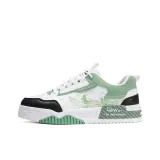 Белый, зеленый, кожа, верх.