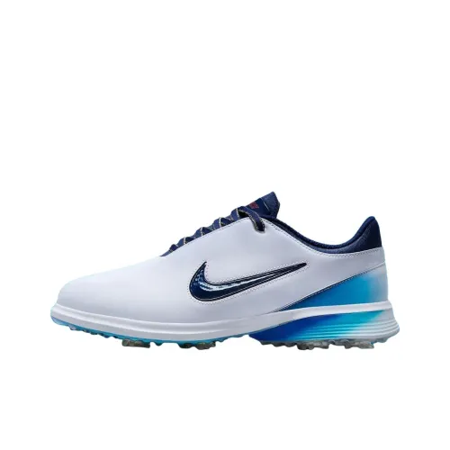 Nike Victory Tour 4 Golf Shoes Низкий топ Белый Синий Мужской