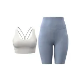 Белый + Серый Озерно-голубой