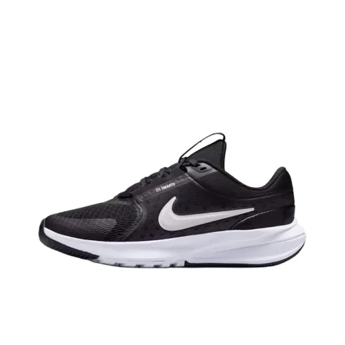 Nike Slip Resistant Abrasion Resistant Низкий Топ Kids Lifestyle Shoes Черный Подростки