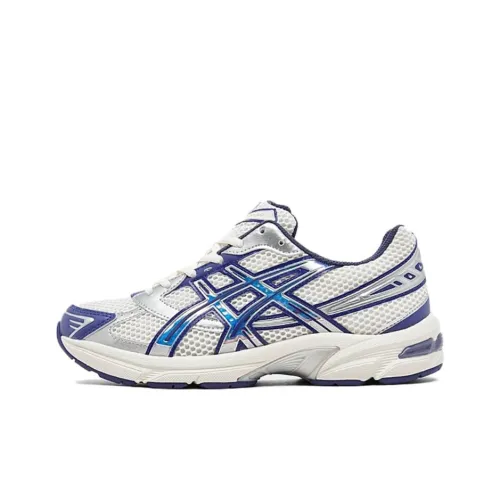 Asics Гель 1130 Устойчивые к истиранию Низкие Кроссовки для Бега Женские Белые Синие