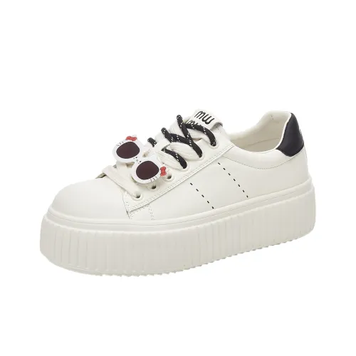 TONYBEAR Скейтборд Кроссовки MID Топ Женские