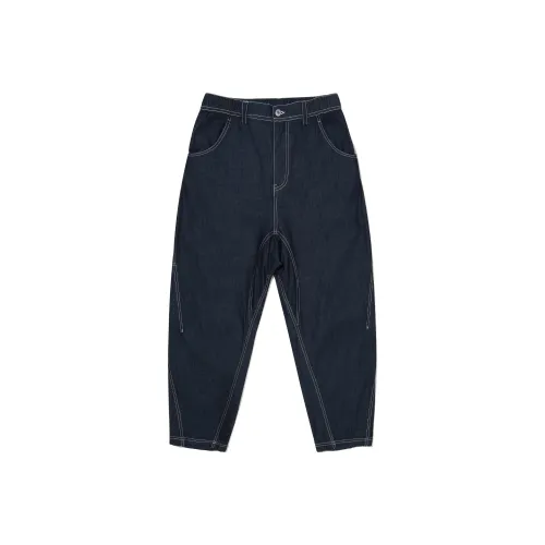 Guuka Темно-синие унисекс джинсы