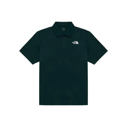 THE NORTH FACE CMX Prime Поло Мужское Темно-Аква Зеленый