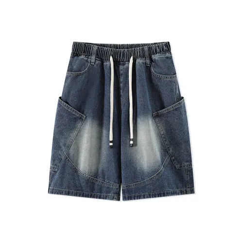 Michael Rock Джинсовые шорты Унисекс