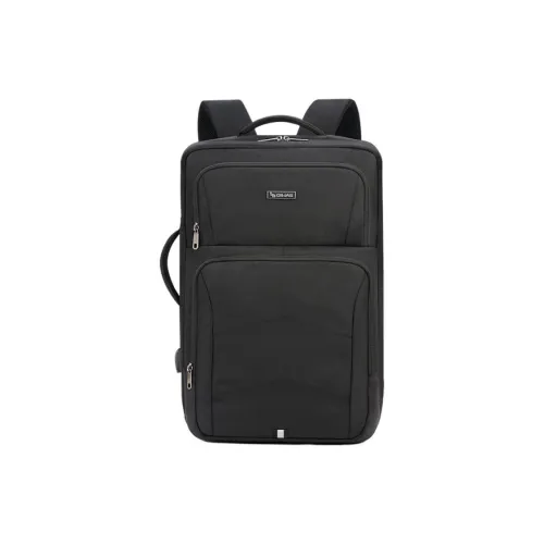 OIWAS Ткань Рюкзак Большой Мужской Черный