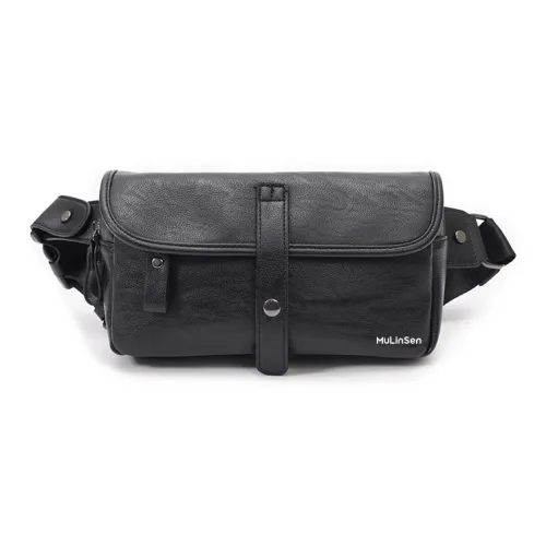 Mulinsen ПУ (полиуретан) Sling Сумка Унисекс Черный