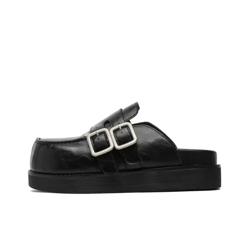 V05 Домашние тапочки Унисекс Черный