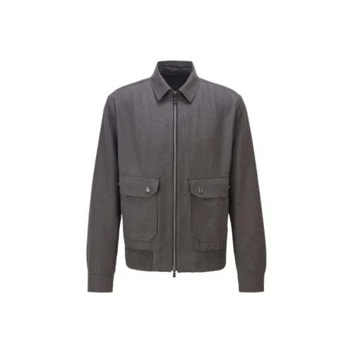 Hugo Boss Серый Мужской Куртки