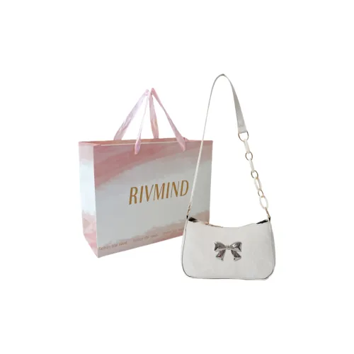 RIVMIND ПУ (полиуретан) Сумка через плечо Женская Белая Серебряная Черная Розовая