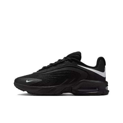 Nike Air Max Пламя Кэжуал Низкий Топ Черный Мужской