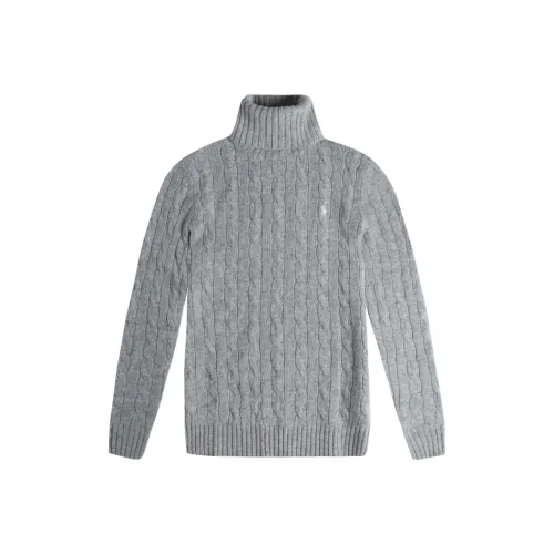 Polo Ralph Lauren FW24 Свитер Женский Светло-Серый