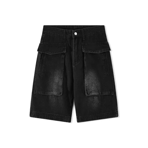 Michael Rock Джинсовые шорты Унисекс