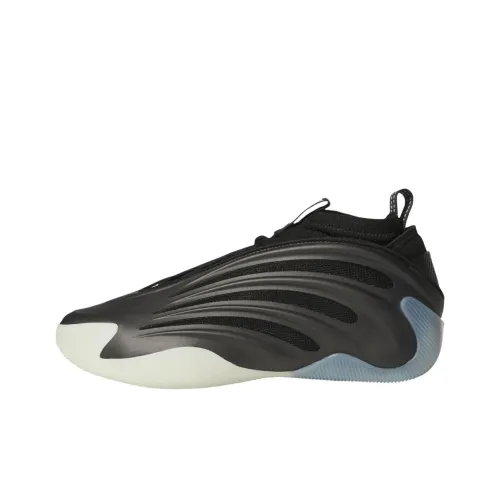 Adidas Harden Vol.9 Slip-resistant Abrasion-resistant Low-top Basketball Shoes Unisex Black Adidas Harden Vol.9 Противоскользящие Устойчивые к истиранию Низкие Баскетбольные Кроссовки Унисекс Черные