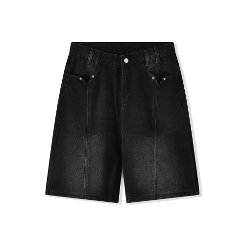 Michael Rock Джинсовые шорты Унисекс