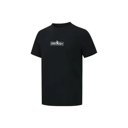 Nike Swoosh SS25 T-Shirt Мужской Черный