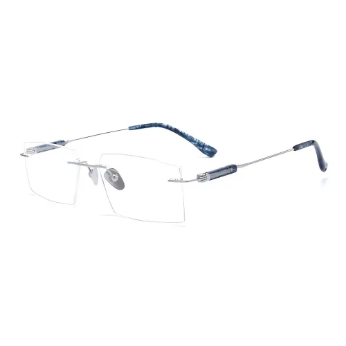 PSACSS Титан Квадратные Оправы для Очков Унисекс