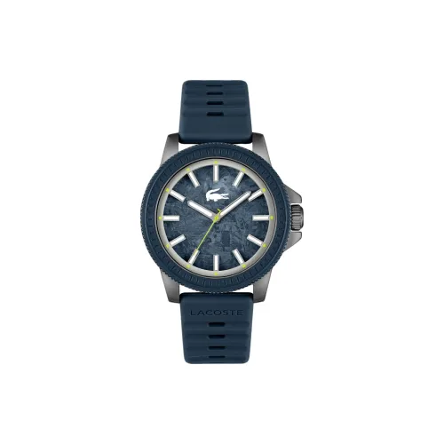 LACOSTE Мужские часы Кварцевый механизм 43 мм Синий циферблат