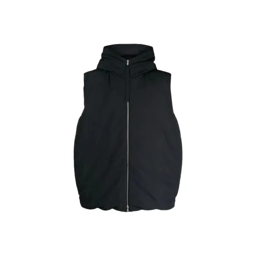 JIL SANDER Мужские черные жилеты