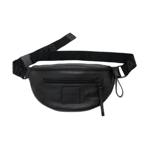 ALLSAINTS Lambskin Crossbody Bag Standard Men's Black