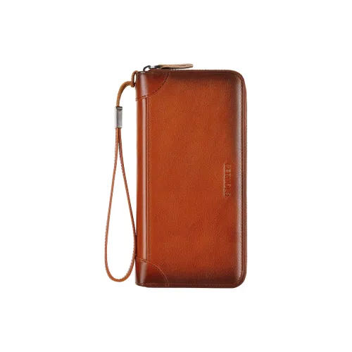 Gorora Держатель для карт из натуральной коровьей кожи Мужской Многоцветный